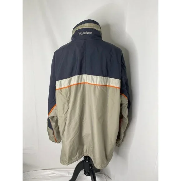 Men’s size XL Columbia Bugaboo blue and tan outer shell (no liner) jacket - Picture 5 of 11
